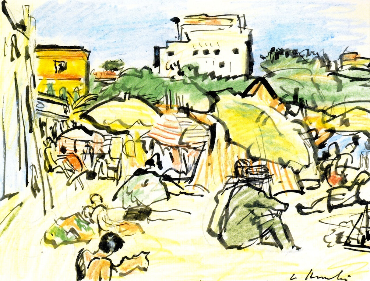 Juan-les-Pains by George Leslie Hunter,16x12(A3) Poster