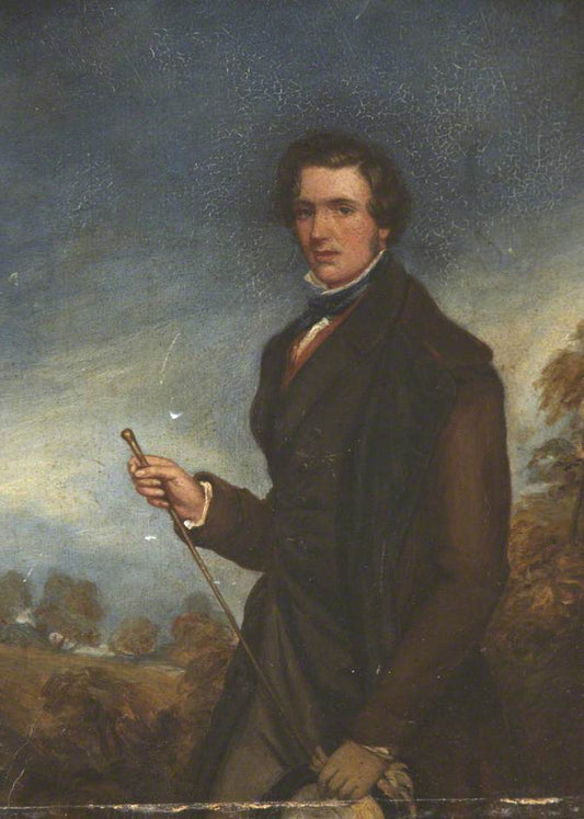 Robert Pulsford (study), vintage artwork by Sir Francis Grant, P.R.A., A3 (16x12") Poster Print