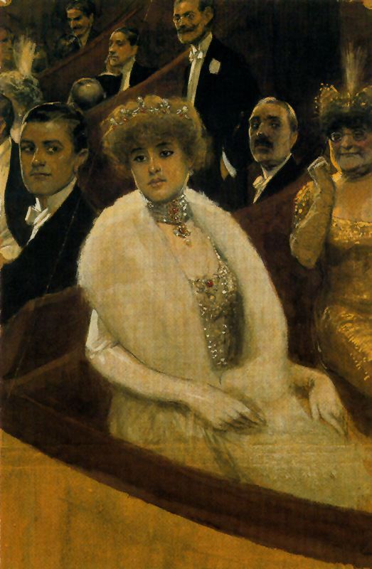 The Theater Box by Adolfo Lozano Sidro,16x12(A3) Poster