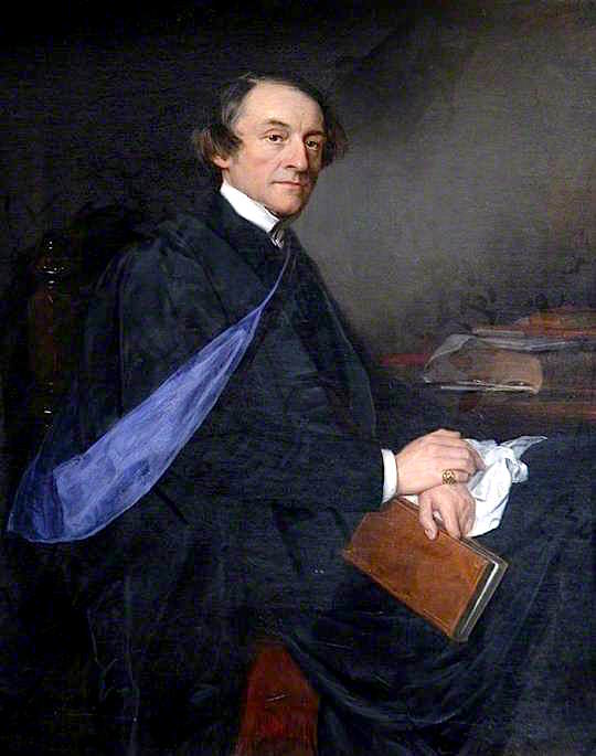 The Reverend Joseph Waite, DD, vintage artwork by Lowes Cato Dickinson, A3 (16x12") Poster Print