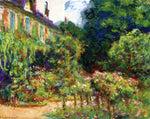 The Artist's House at Giverny, vintage artwork by Claude Monet, 12x8" (A4) Poster