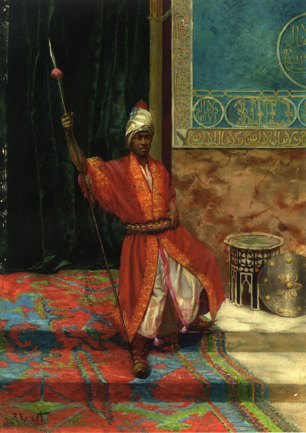 The Sultan's Guard by Rudolf Ernst,A3(16x12")Poster