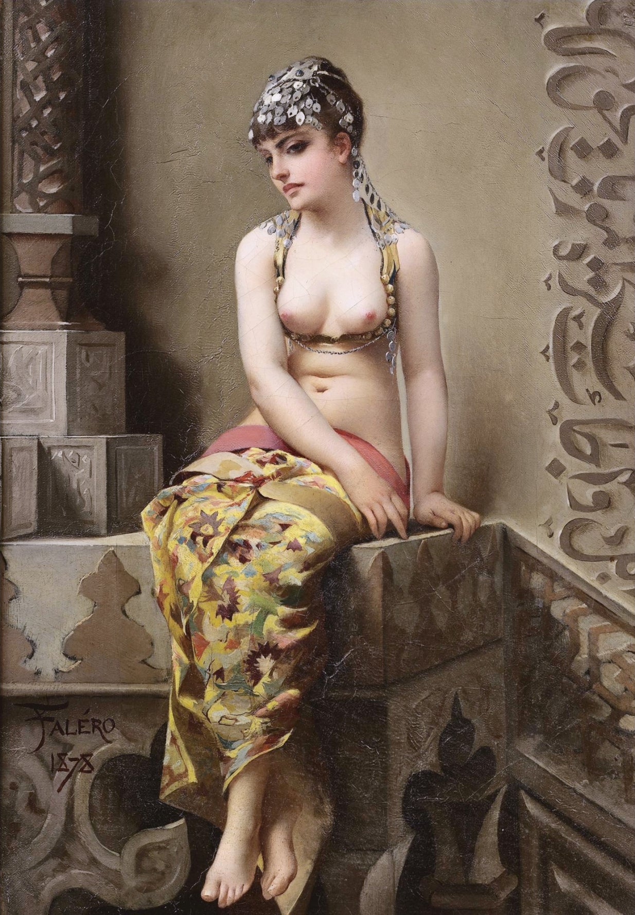 The Enchantress by Luis Ricardo Falero,A3(16x12")Poster