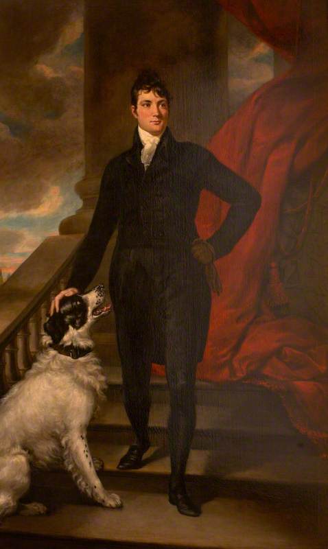 Sir William Templer Pole, vintage artwork by James Northcote, 12x8" (A4) Poster