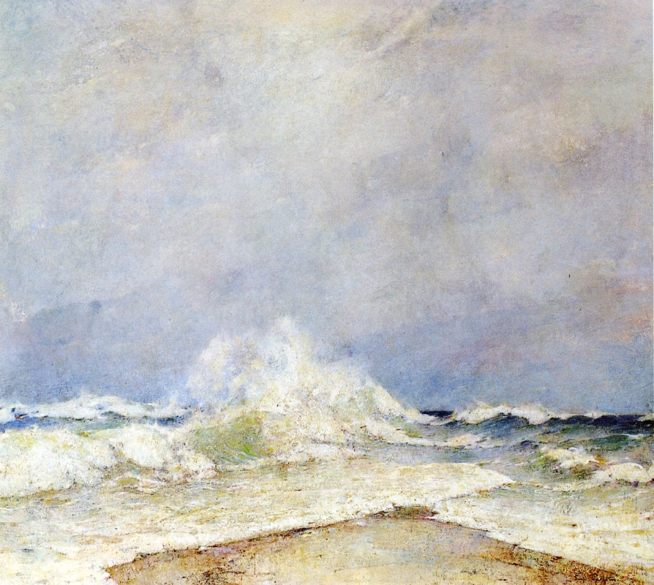 Meeting of the Two Seas, vintage artwork by Emil (Soren Emil) Carlsen, 12x8" (A4) Poster