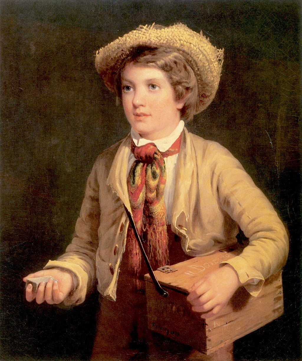 Match Boy, vintage artwork by William Tylee Ranney, A3 (16x12") Poster Print