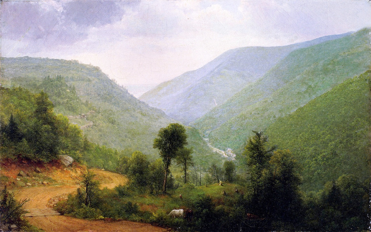 Catskill Clove, New York, vintage artwork by Asher Brown Durand, A3 (16x12") Poster Print
