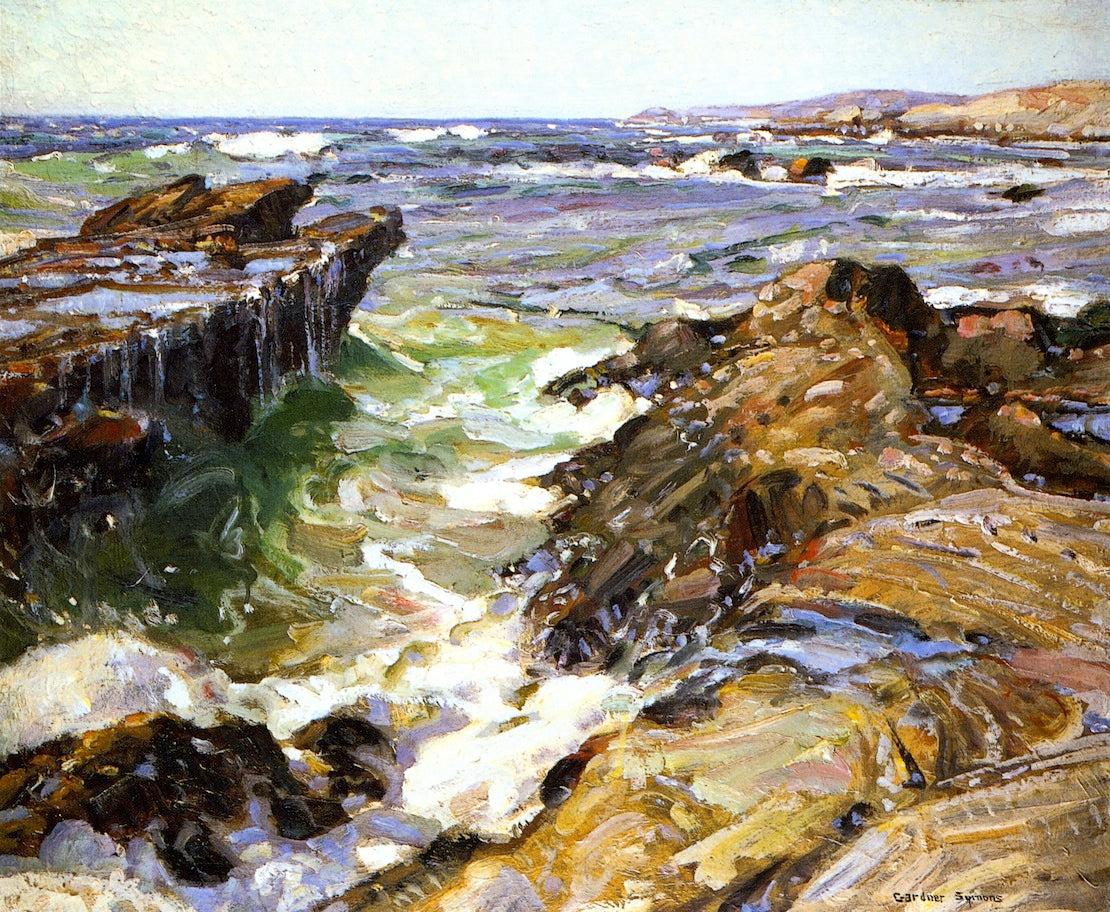 Southern California Beach by George Gardner Symons,A3(16x12")Poster