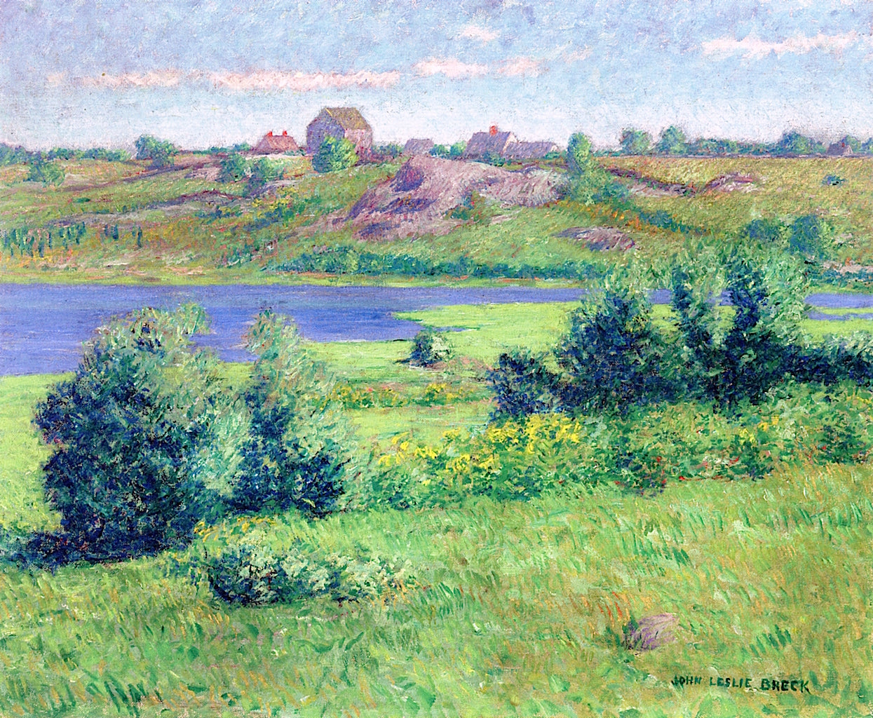 At Annisquam by John Leslie Breck,A3(16x12")Poster