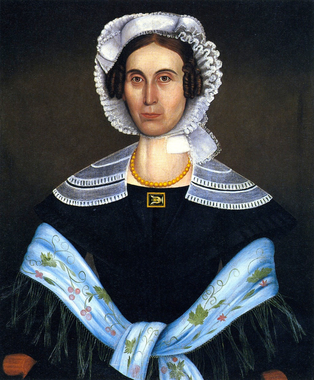 Mary P. Fiske, vintage artwork by John Wilkie, 12x8" (A4) Poster