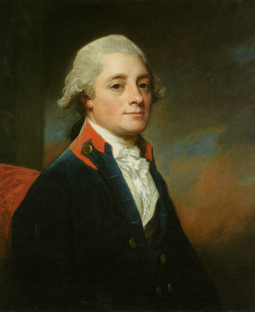 James Oliver, vintage artwork by George Romney, 12x8" (A4) Poster