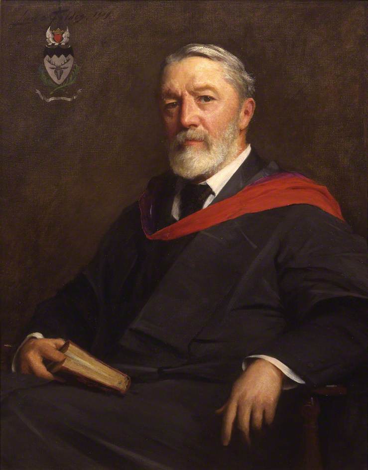 Sir William Henry Allchin, vintage artwork by Sir Luke Fildes, 12x8" (A4) Poster