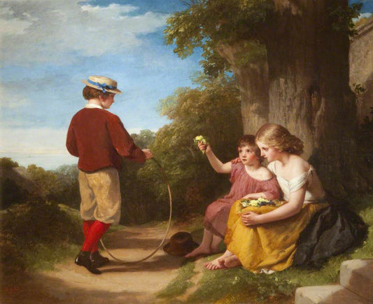 Early Flowers, vintage artwork by Henry Le Jeune, A3 (16x12") Poster Print