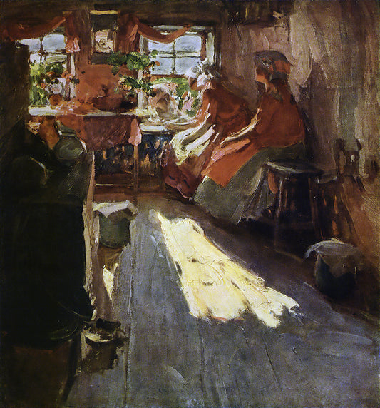 Spring Day by Abram Efimovich Arkhipov,A3(16x12")Poster