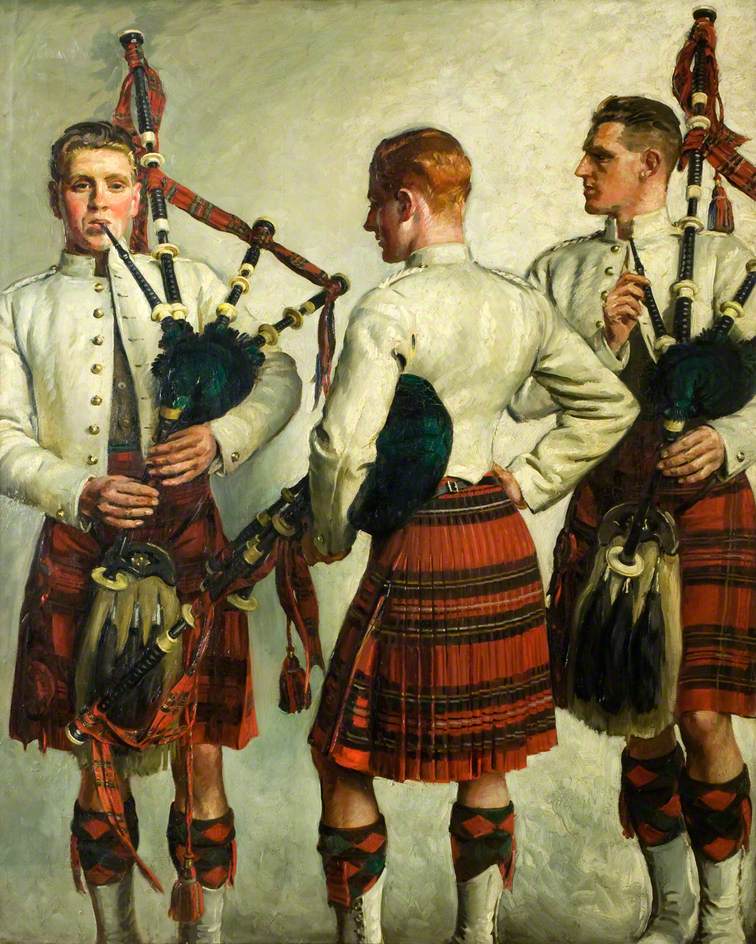 Pipe Practice by William Bruce Ellis Ranken,16x12(A3) Poster