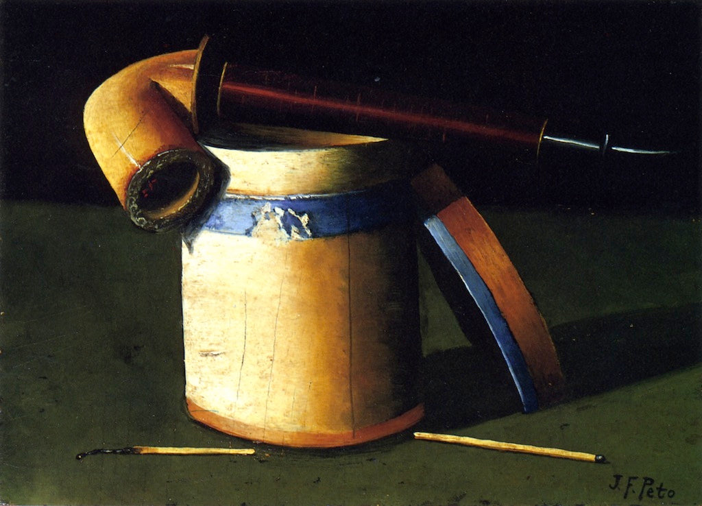 Still LIfe with a Pipe by John Frederick Peto,A3(16x12")Poster