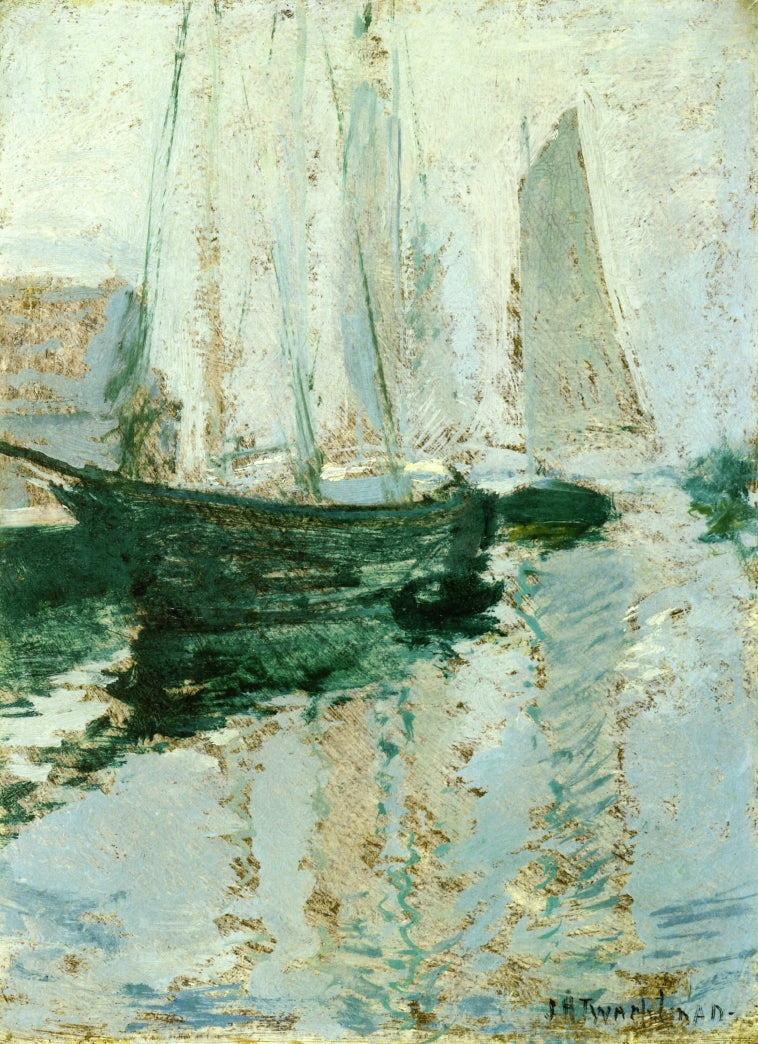 Gloucester Boats by John Twachtman,A3(16x12")Poster
