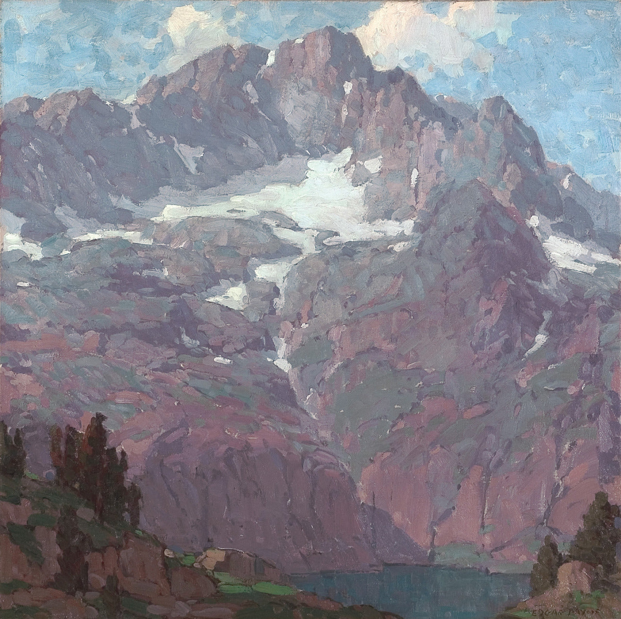 High Sierras by Edgar Alwyn Payne,16x12(A3) Poster
