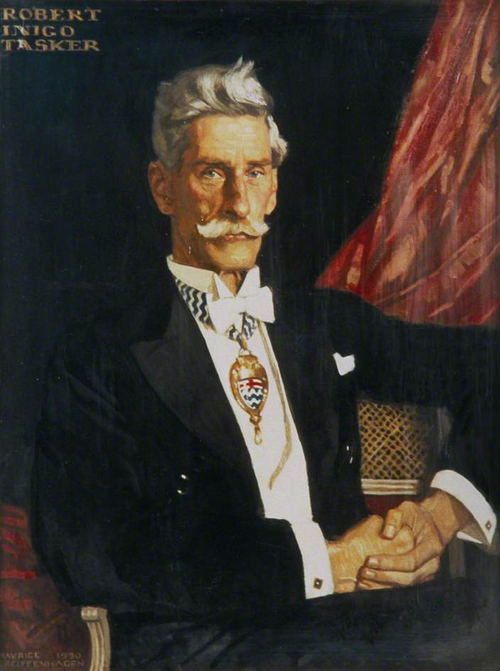 Sir Robert Inigo Tasker by Maurice William Greiffenhagen,A3(16x12")Poster