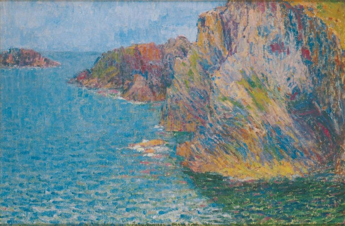 La Pointe de Morestil par mer calme by John Peter Russell,A3(16x12
