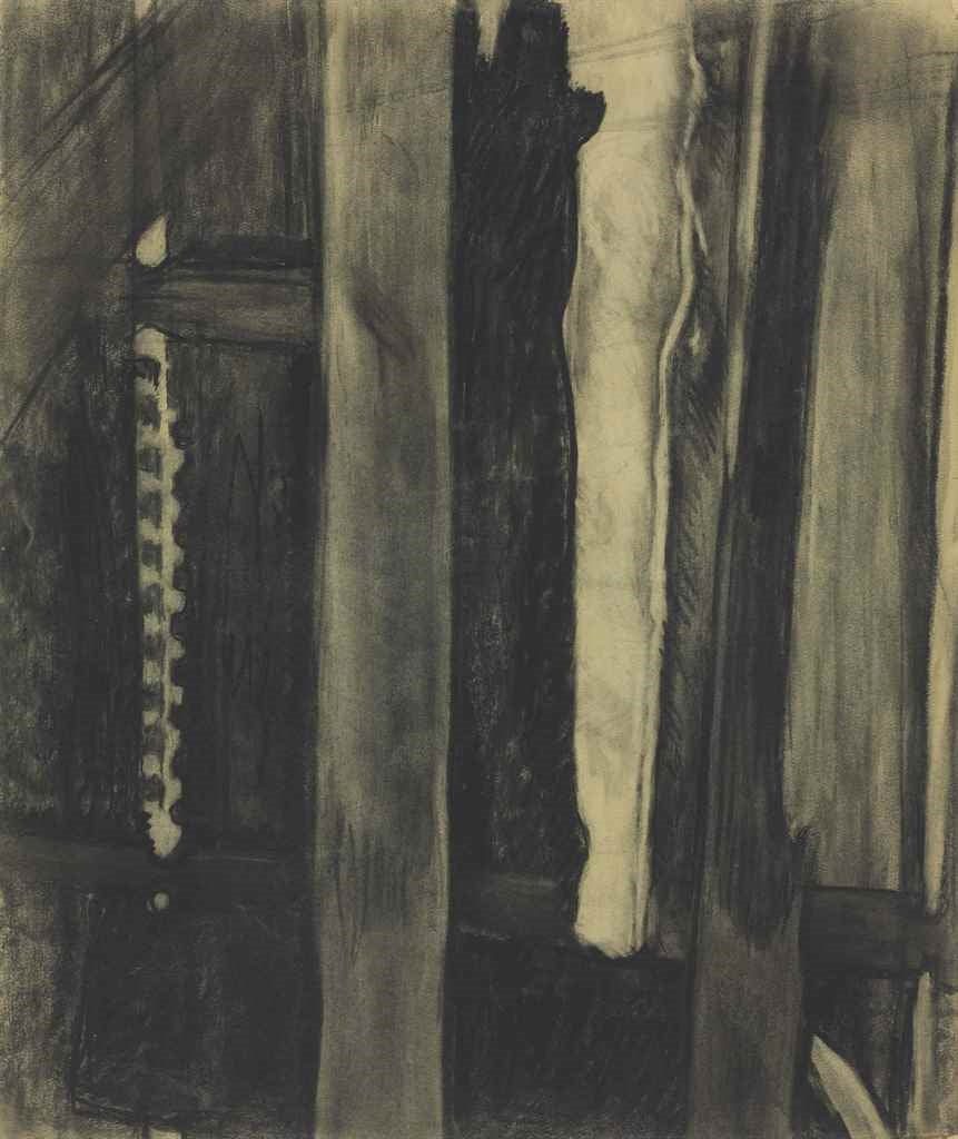Barn Interior, No. 2, vintage artwork by Arthur Dove, 12x8" (A4) Poster