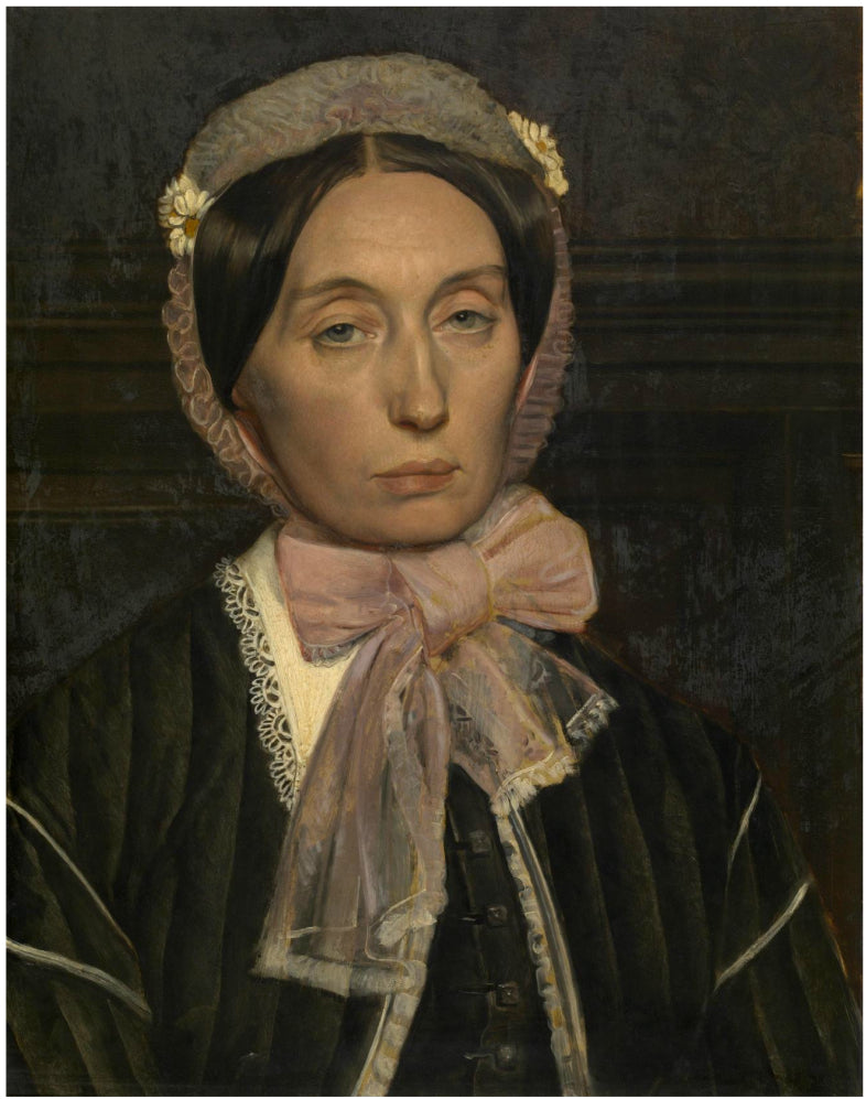 Madam Leys-Van Haren, vintage artwork by Jan August Hendrik Leys, A3 (16x12") Poster Print