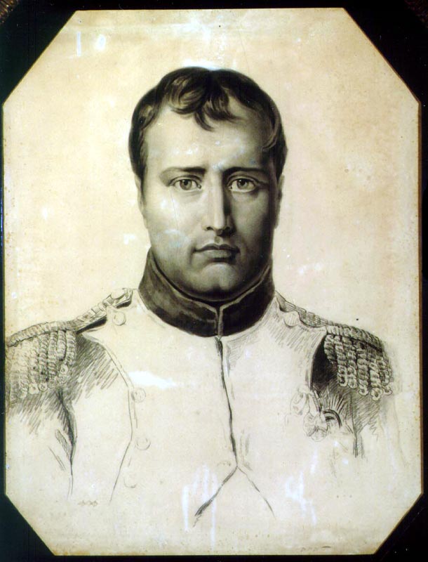 Portrait of Napoleon, vintage artwork by François Gerard, 12x8" (A4) Poster