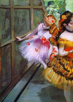 Ballet Dancers in Butterfly Costumes (detail), vintage artwork by Edgar Degas, 12x8" (A4) Poster