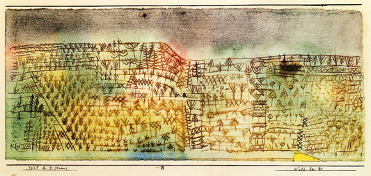 Forest in G by Paul Klee,16x12(A3) Poster