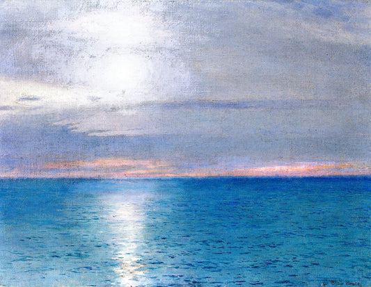 Moonlight on Sea by William Blair Bruce,A3(16x12")Poster