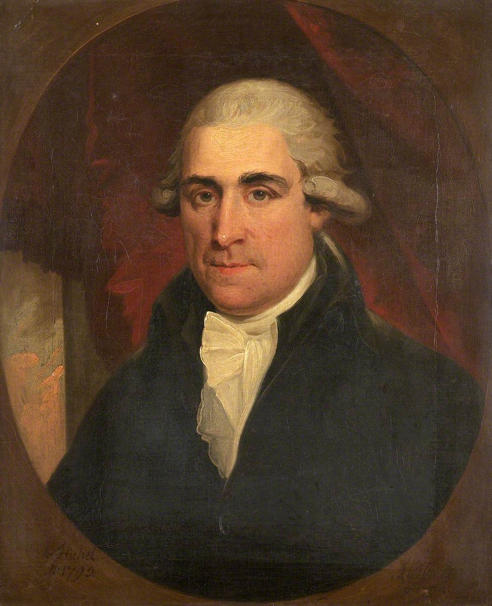 John Scott, 1st Earl of Eldon, vintage artwork by Karl Anton Hickel, 12x8" (A4) Poster