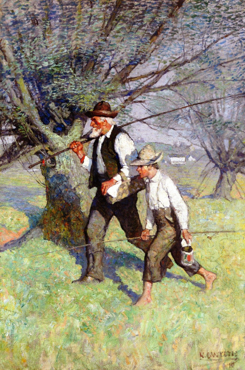 The Call of Spring by Newell Convers (N.C.) Wyeth,16x12(A3) Poster