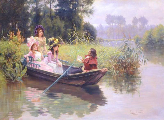 A Captive Audience by Leon Girardet,A3(16x12")Poster