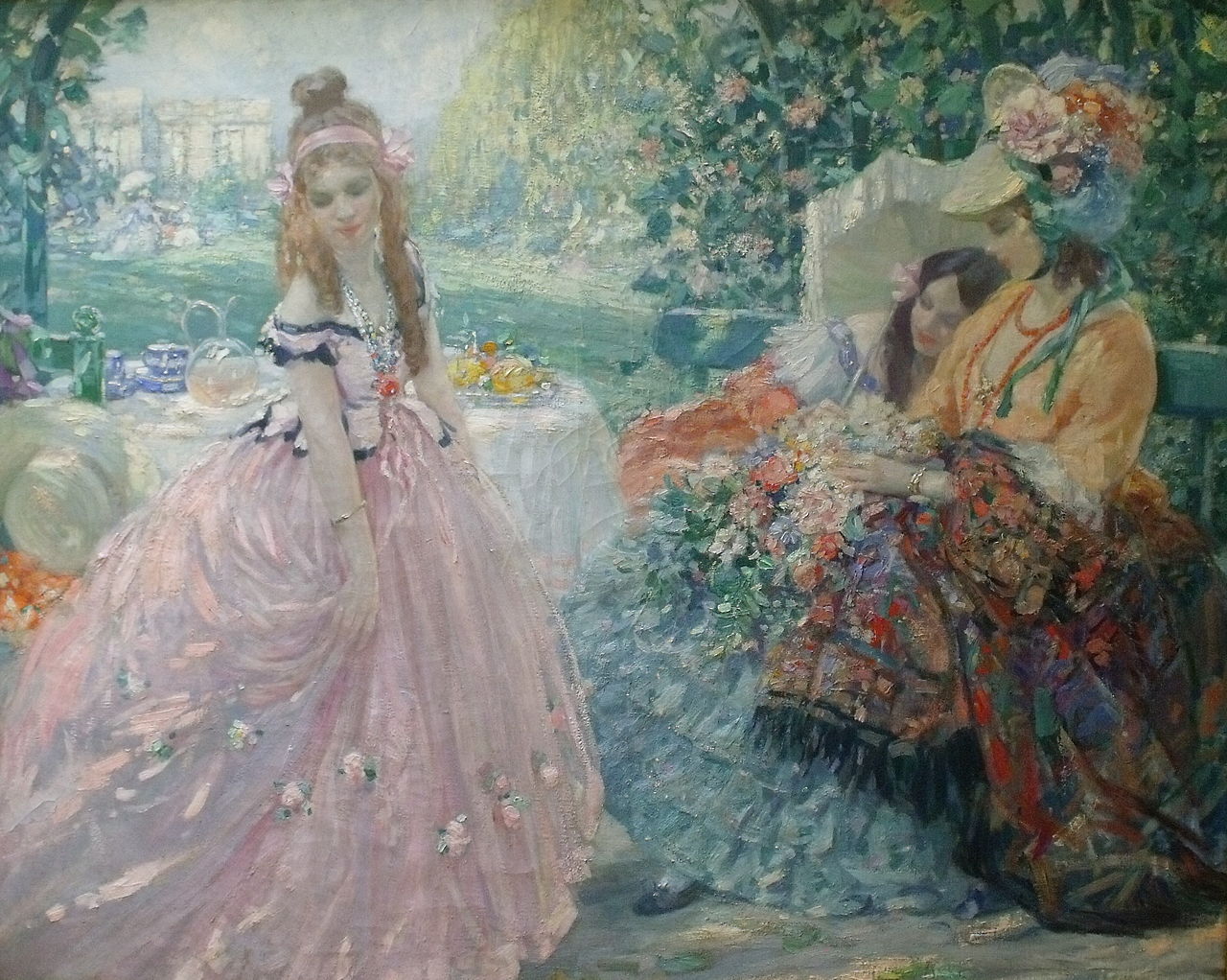 Women in Spring by Gennaro Befanio,A3(16x12")Poster