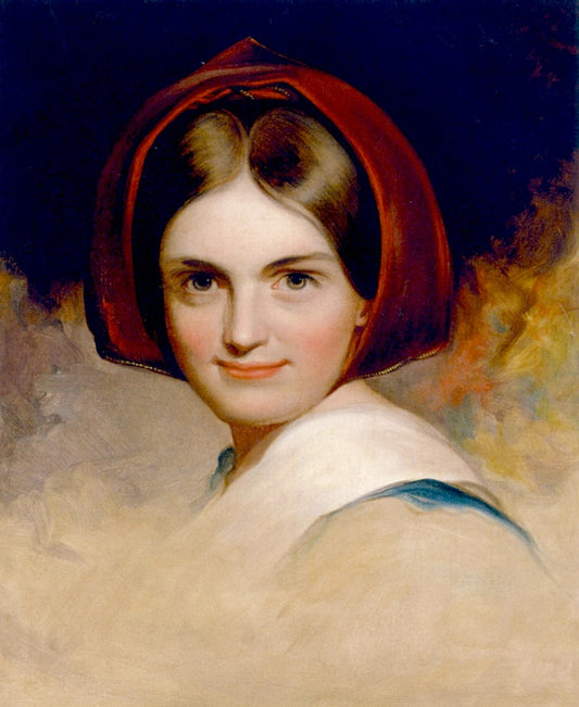 Charlotte Cushman, vintage artwork by Thomas Sully, 12x8" (A4) Poster
