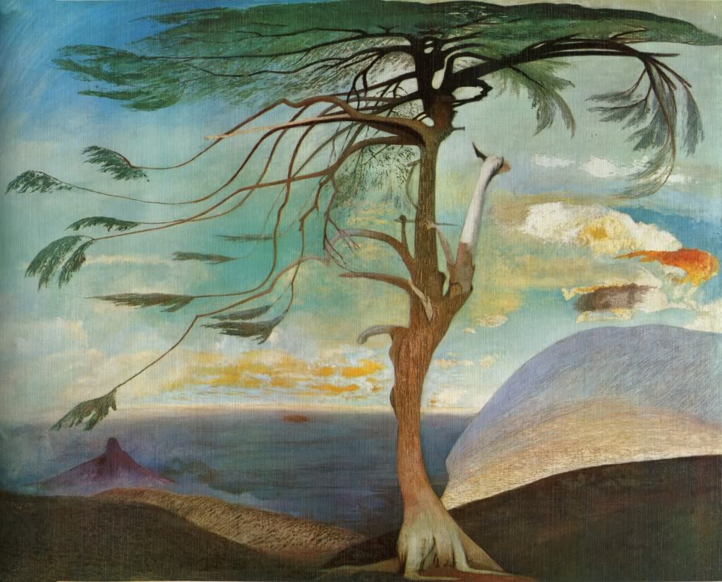 The Solitary Cedar by Tivadar Csontvary Kosztka,A3(16x12")Poster