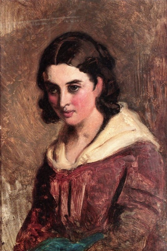 A Highland Maiden, vintage artwork by Sir Edwin Landseer, A3 (16x12") Poster Print