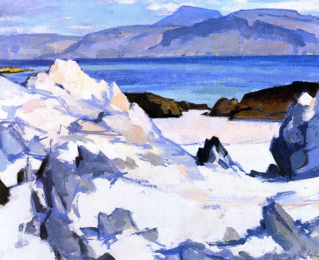 Green Sea, Iona by Samuel John Peploe,16x12(A3) Poster