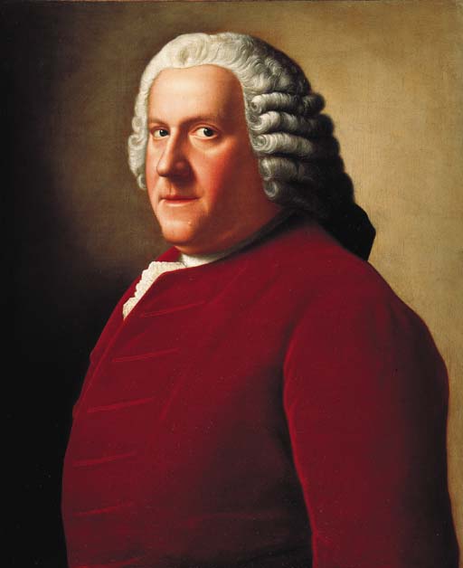 Portrait of Willem Bentinck, vintage artwork by Jean-Étienne Liotard, 12x8" (A4) Poster