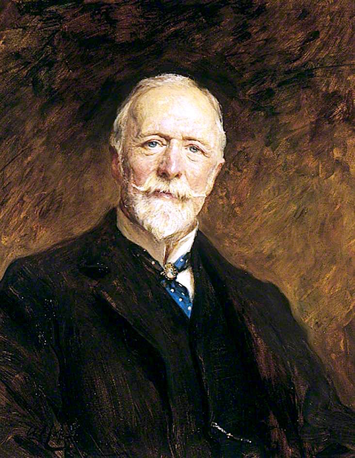 Sir Clifford Allbutt, vintage artwork by Arthur Stockdale Cope, 12x8" (A4) Poster