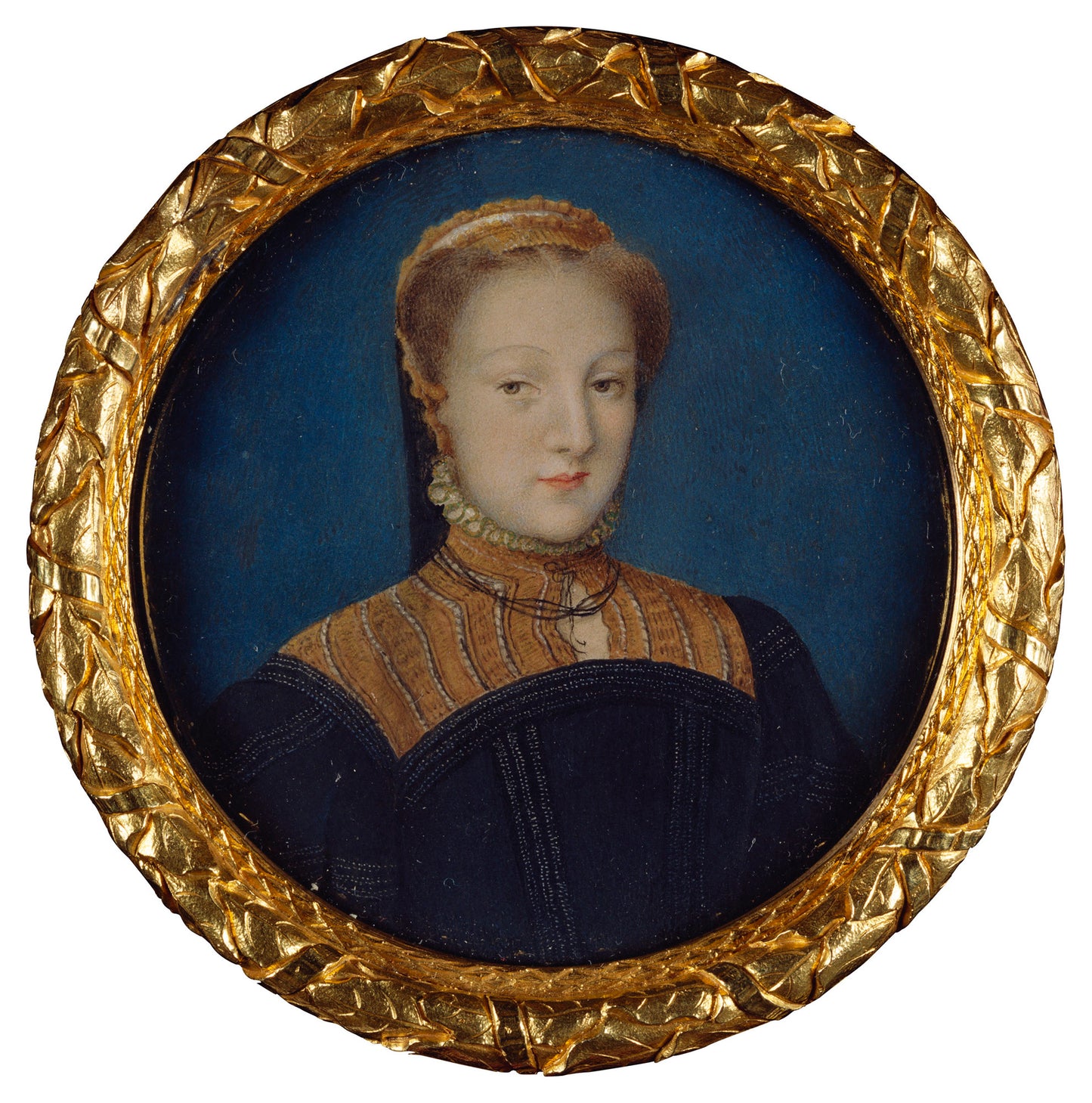 Portrait of an unknown lady, vintage artwork by British School 18th Century - Unknown, 12x8" (A4) Poster