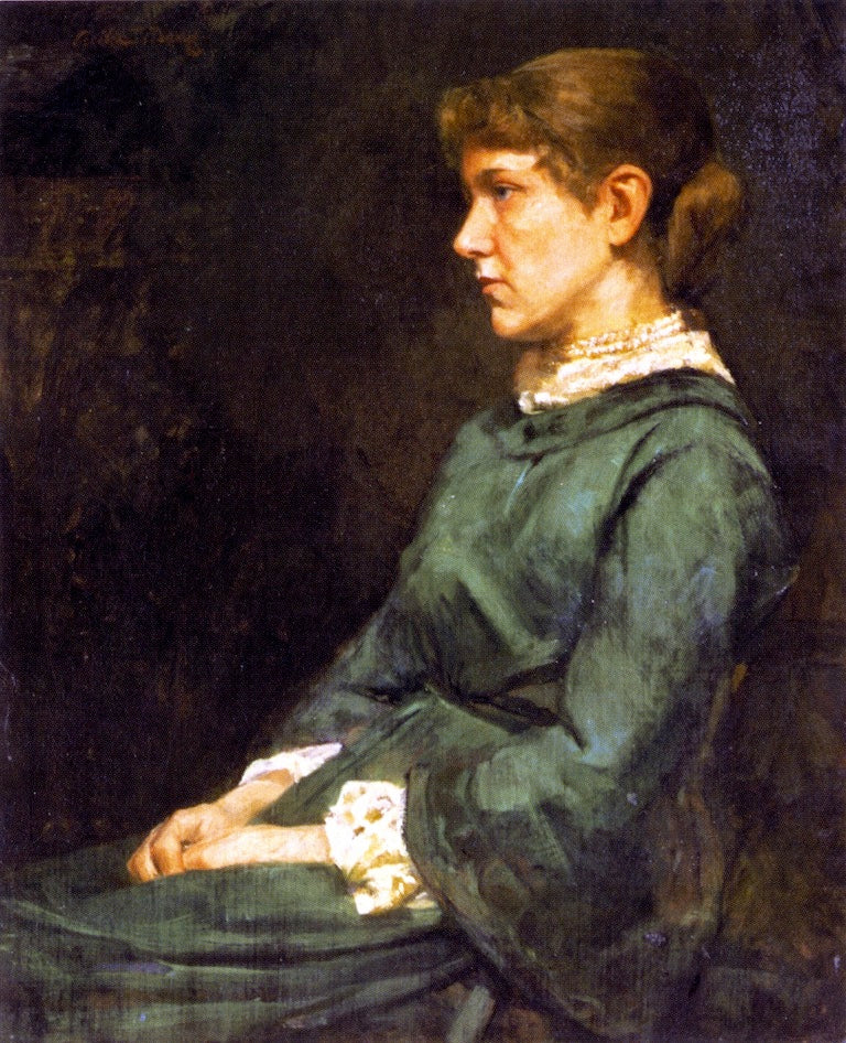 Eleanor Gertrude DuPuy, vintage artwork by Cecilia Beaux, 12x8" (A4) Poster