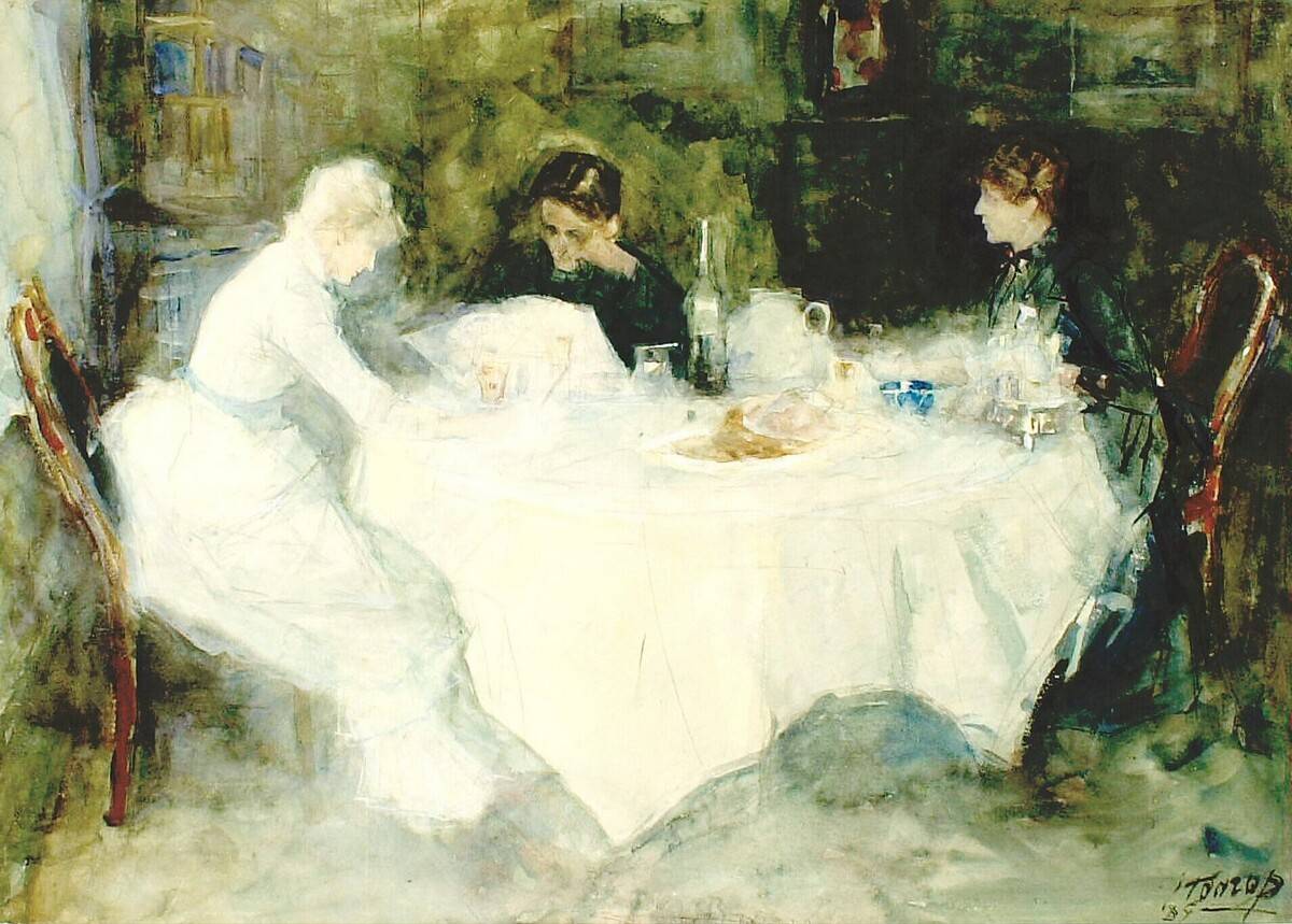 Lunch by Jan Toorop,A3(16x12")Poster