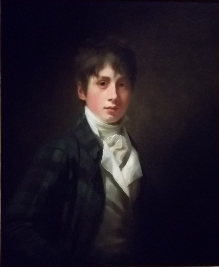 Edward Satchwell Fraser, vintage artwork by Sir Henry Raeburn, R.A., P.R.S.A., 12x8" (A4) Poster