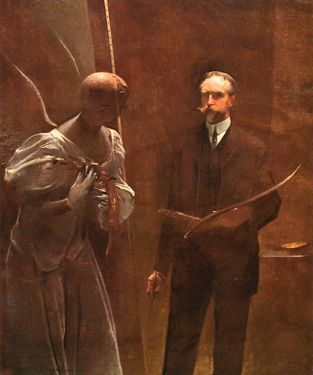 The Tenth Muse by John White Alexander,A3(16x12")Poster