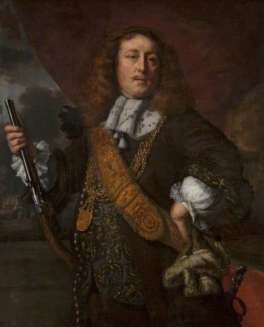 Captain Willem van der Zaan (1621–1669), vintage artwork by Bartholomeus van der Helst, 12x8" (A4) Poster