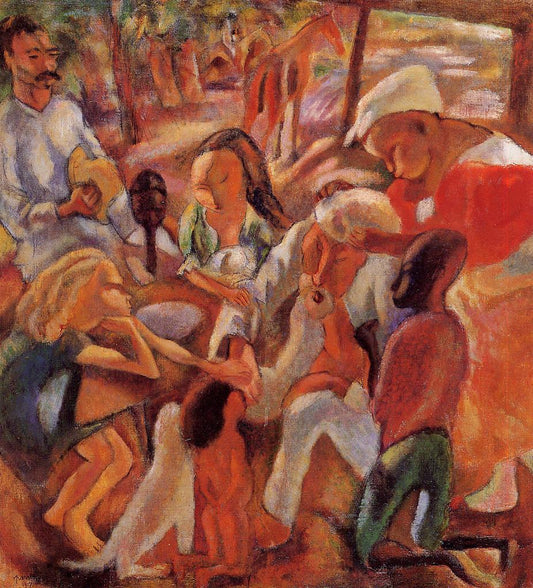 The Good Samaritans by Jules Pascin,16x12(A3) Poster