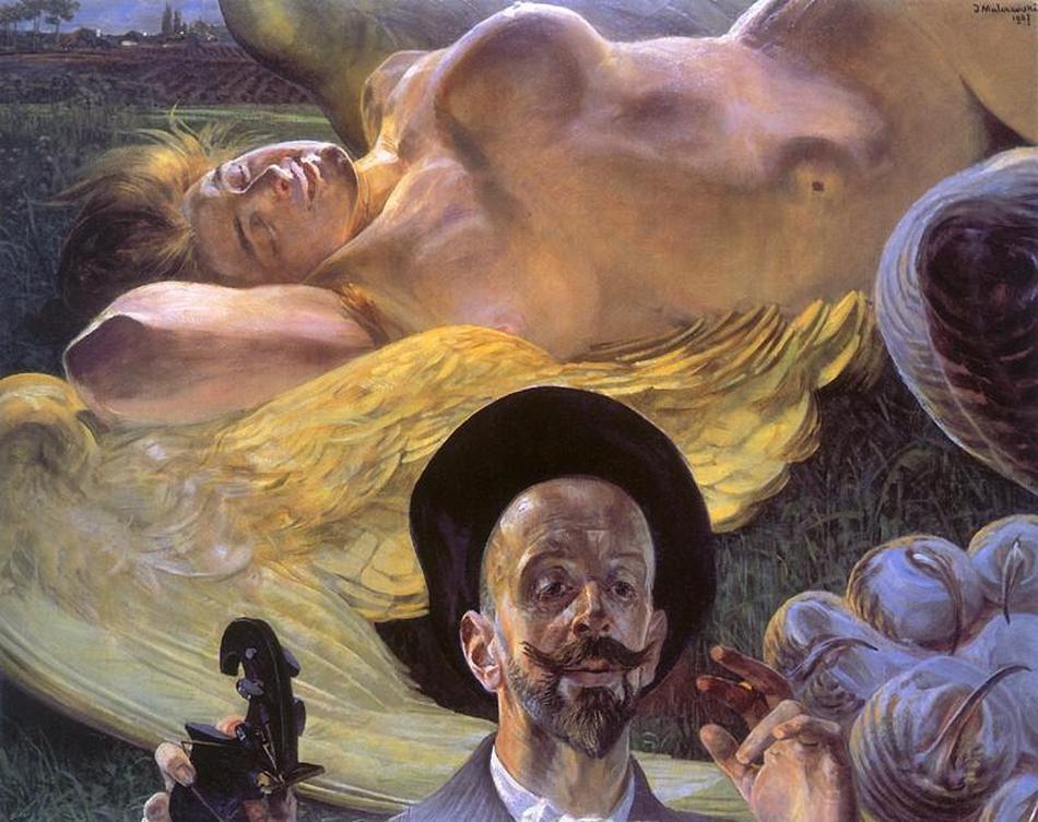Harpy Sleeping by Jacek Malczewski,A3(16x12")Poster
