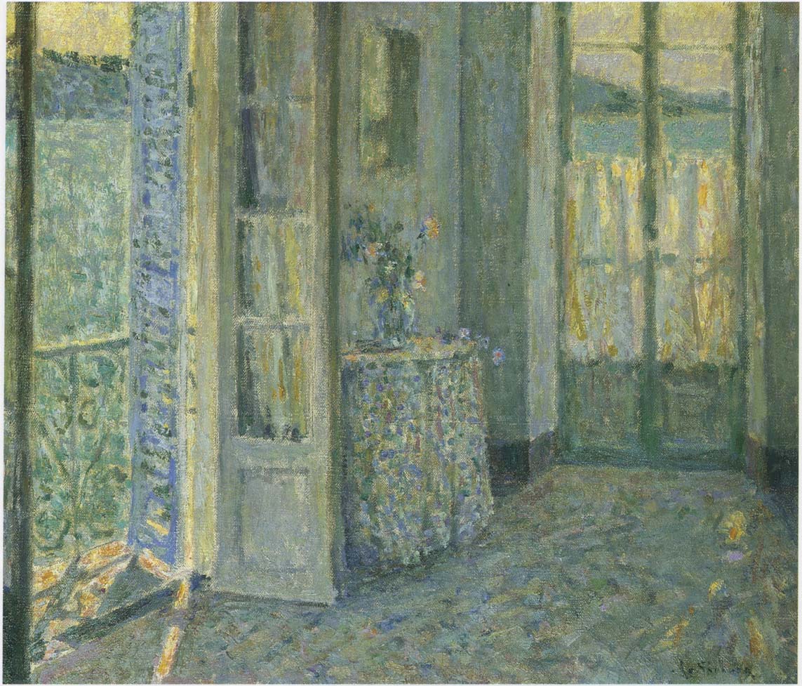 The Blue Chamber by Henri Le Sidaner,A3(16x12")Poster