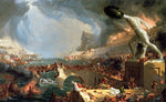 The Course of Empire 4 - Destruction, vintage artwork by Thomas Cole, A3 (16x12") Poster Print